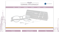 Desktop Screenshot of corinnemccormack.com
